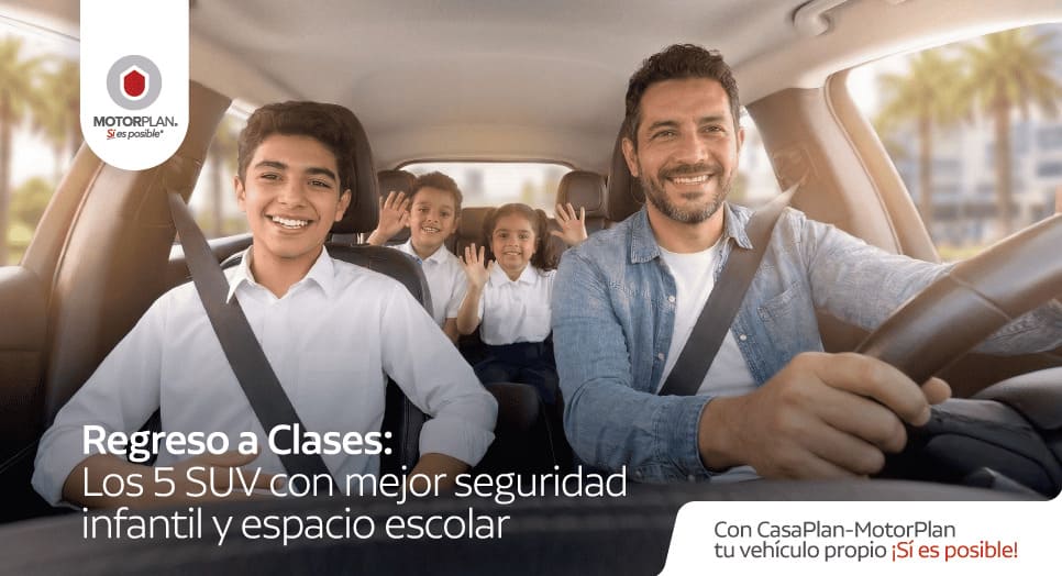 Regreso a Clases: Los 5 SUV con mejor seguridad infantil y espacio escolar